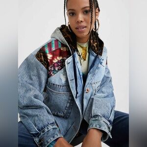 Desigual Multicolor Jean Jacket
